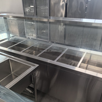 Buffet-Restaurant Catering Amerikanischer Elektrischer Edelstahl-Dampftisch Design Industrieller Cafeteria-Speisenwärmer Bain-Marie