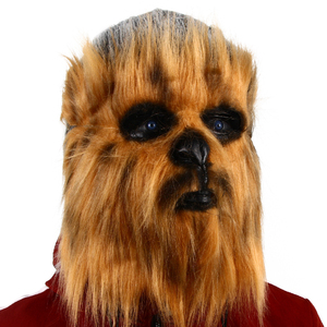 หน้ากากสัตว์มีขนยาวหน้ากากสัตว์ชุดปาร์ตี้ชิวแบ็กก้าน่ารักหน้ากากยางคอสเพลย์ชุดอุปกรณ์ประกอบฉากและถุงมือ - Product Image 2