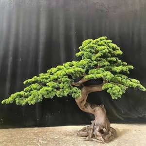 Árbol de <span class=keywords><strong>Pino</strong></span> Artificial Grande para Interiores, Hecho a Mano con Tronco de Madera, Bonsái Artificial para Decoración de Paisajismo del Hogar - Product Image 4
