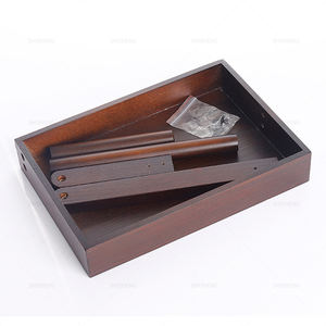 SHI SHENG braccialetto portatile in legno rigido catena T-Bar Rack per braccialetto orologio collana casa organizzazione titolare vetrina - Product Image 4