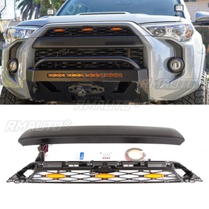 Grille de pare-chocs avant de voiture, grilles de course, calandre pour Toyota 4Runner 2016-2019, kit carrosserie, accessoires automobiles - Product Image 1