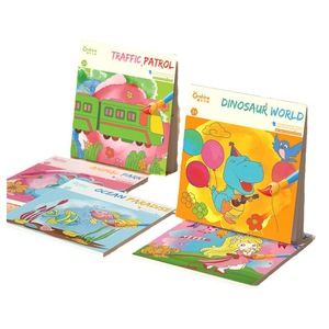 Onshine Animal Park – livre de coloriage à l'aquarelle pour enfants de 3 ans et plus, bloc de dessin, jouet éducatif, livre d'activités artistiques en papier - Product Image 2