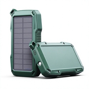 Portable Solar Charging <b>Power</b> <b>Bank</b> 10000mAh Wireless Charger LED <b>Camping</b> Lantern Fast Charging <b>for</b> Outdoor Hiking BBQ - Product Image 4