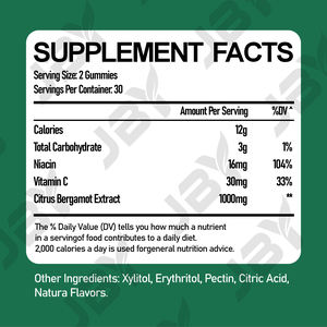 Оптовая продажа: Жевательные конфеты с цитрусом и бергамотом (OEM/ODM/Private Label) для детей и взрослых – Поддержка уровня холестерина и здоровья кишечника - Product Image 2