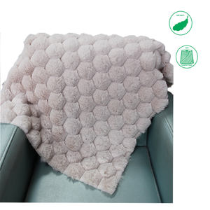 Tela de tapicería para muebles, hecho a máquina, tejido de poliéster, alfombras con forma de huevo, piel sintética de conejo, alfombras para sala de estar - Product Image 4