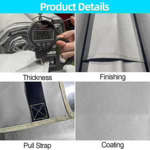 Manta Ignífuga de Fibra de Vidrio Huarui de 6*8M para Autos, SUV y Vehículos Eléctricos - Product Image 3