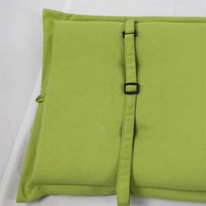 Cojín de asiento para silla de relajación ignífugo duradero portátil rectangular verde hierba de lujo para uso en interiores y exteriores - Product Image 2