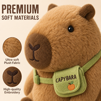 Peluche Capybara Guérisseur Personnalisée en Gros, Jouet en Peluche sur Mesure, Conception de Personnage, Commande en Gros, Fabrication OEM ODM