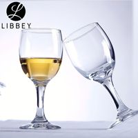 Libbey 4-13oz Verres à vapeur courts durables sans plomb pour les fêtes Bars Vin Bière Jus Lait Verre à boire