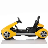 Kosten günstiges Go-Kart-Achs-Kit Komplettes weißes Pedal-Go-Kart für Kinder im Alter von 10-12 Jahren mit LED-Lichtern Go-Kart für Erwachsene
