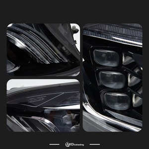 ไฟหน้า LED สำหรับรถเบนซ์ S-Class W222 ปี 14-18 รุ่นดัดแปลง ใช้เฉพาะรุ่น  แสงสี 6000k  ใหม่  พร้อมไฟเดย์ไลท์  ความร้อนสี 6000k - Product Image 2