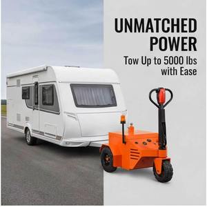 Chariot électrique pour remorque, capacité 3,5t |   Déplaceur de remorque alimenté par <span class=keywords><strong>batterie</strong></span> au lithium 48V avec frein électromagnétique - Product Image 6