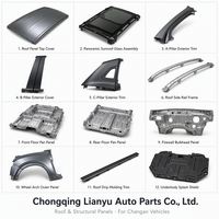 Accessoires de voiture en acier inoxydable pour Changan Deepal S7 & Deepal S07 - Châssis, moteur et pièces extérieures
