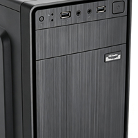 Boîtier PC Micro-ATX Mini-ITX personnalisé 350 mm petit format 4 emplacements PCI Châssis gaming à flux d'air maillé pour ordinateur de bureau