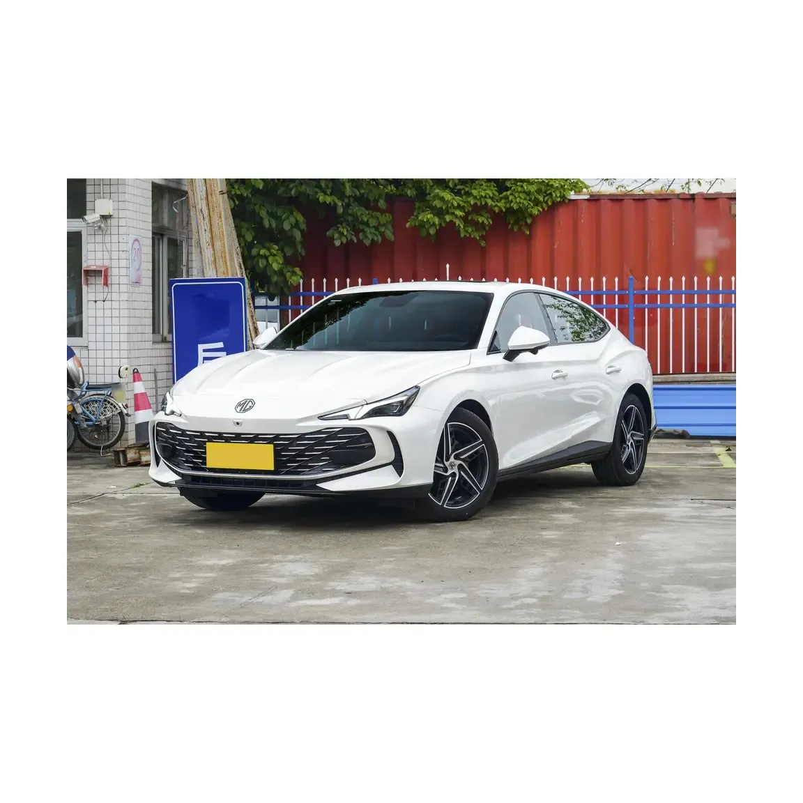 MG 7 2023 2.0T güzellik Premium Edition benzinli araba Sedan yeni Mg 7 otomatik 2023 fiyat çin LED ampul kamera elektrikli deri koyu Mg 5