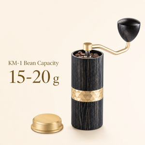 เครื่องบดกาแฟแบบแมนนวล OEM ODM พร้อมใบมีดเหล็ก 420, ปรับระดับได้แบบขั้นบันได และมือ<span class=keywords><strong>หมุน</strong></span>แบบพกพาสำหรับเอสเพรสโซและกาแฟดริป - Product Image 6