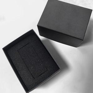 OEM <b>Black</b> Paper Watch <b>Box</b> Square Paper Original Watch <b>Gift</b> <b>Box</b> Customizable Logo Watch Packaging <b>Box</b> - Product Image 5