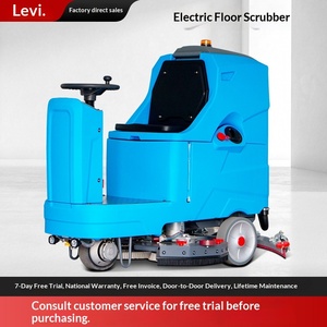 Ride-On Scrubber Industrial Scrubber Industrial Workshop Scrubber Warehouse Mopping <b>Machine</b> - Product Image 1