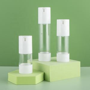 1oz pompa pengap perjalanan botol plastik PET kosmetik Makeup air kemasan cair 50ml wadah semprot tanpa udara - Product Image 1