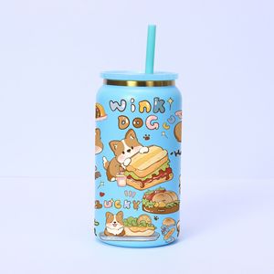 304 Stainless Steel Vacuum Insulated Camping Office Straw Cup with Temperature Display Large Capacity Eco-Friendly - Product Image 5