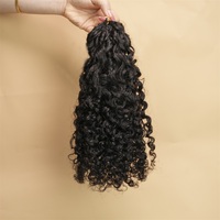 Cheveux bouclés indiens bruts birmans pré-bouclés pour tresses bohèmes séparées, cheveux humains pour salon