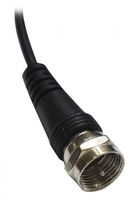 Antenne TV numérique intérieure DVB-T, base magnétique à ressort hélicoïdal, câble RG174, connecteurs F/mâle, gain 5 dBi, VSWR 1.8, multibande 50