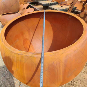 Rusty corten maceta decoración de jardín maceta/Corten Steel Rusty Planter - Product Image 2