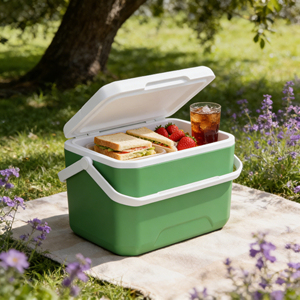 <span class=keywords><strong>Contenitore</strong></span> Termico Portatile <span class=keywords><strong>da</strong></span> 5L, Frigorifero Portatile Stile Moderno per Picnic e Campeggio - Product Image 3