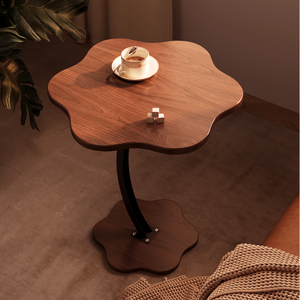 Table basse d'appoint contemporaine moderne en bois clair avec pieds en métal Home Bar Office Dining Room Park Use Kitchen Furniture - Product Image 1