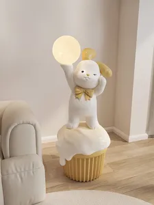 Nouvelle Sculpture de Lapin Mignon Style <span class=keywords><strong>2023</strong></span>, Décoration d'Intérieur, Statue de Lapin en Résine, Artisanat pour la Maison - Product Image 4