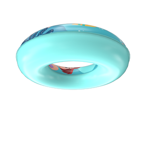 Phim hoạt hình đại dương công chúa chủ đề PVC bơi Vòng Hồ bơi bơm hơi <span class=keywords><strong>Float</strong></span> đồ chơi cho trẻ em và người lớn cho mùa hè Ống bơm hơi - Product Image 4