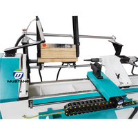 Tour à bois CNC Mustang MT1020A 2025 avec moteur 3 kW, alimentation automatique, longueur de travail 1000 mm, vitesse du brocheur 2800 tr/min, AutoCAD
