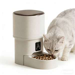 Comedero Inteligente para Mascotas con Control por Aplicación, Alimentación Automática Programada, Recipiente Desmontable de Acero Inoxidable, Dispensador de Comida para Mascotas Antiderrames - Product Image 1