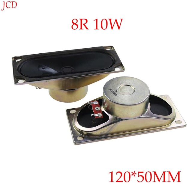 10W 8R Horn Speaker LCD Monitor/TV 12050 Loud Speakers 8 ohm 10 Watt 120*50MM thickness 40MM Loudspeaker Diy Electronic