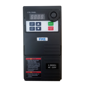FMZ H300 시리즈 미니 경제형 VFD 1.5kw 220v 1상에서 <span class=keywords><strong>3</strong></span>상으로 변환 가능한 인버터 가변 주파수 AC 드라이브 모터 속도 제어기 - Product Image 1
