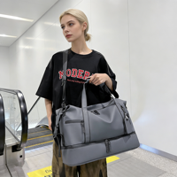 Sac de voyage extensible multi-styles en stock, personnalisable avec logo, grand sac de yoga, sac de camping personnalisé, livraison rapide, sac de sport décontracté à compression