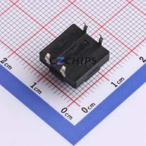 TC-00121FS-080E Tactile Switch Through hole Component (THT)-4P,12x12mm Switch Single Pole Single Throw Round Button 2.5N 12mm - Product Image 2