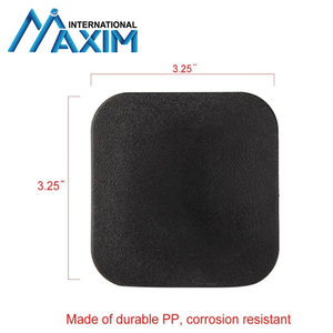 MAXIM Neue 2-Zoll-Anhängerkupplung Aufhängungsaufnahme Rohr Schwarze Gummi-Kupplungsabdeckung Kunststoff-Kupplungsstopfen - Product Image 3