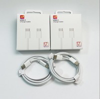 Cable de Carga Rápida Tipo-C a Tipo-C de 1m y 60W, Cable Trenzado USB-C a USB-C para Smartphones iPhone 15/16/17