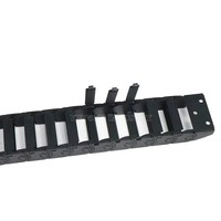 Chaîne porte-câbles flexible en plastique à ouverture interne pour routeur CNC et imprimante 3D