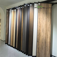 Plaque de mousse PVC stratifiée à texture bois, résistante à l'humidité, 5-30 mm, rigide, facile à découper et à installer pour la décoration intérieure