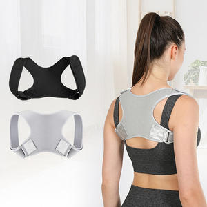 Correcteur de posture confortable, réglable, léger et durable en polyester et nylon, avec soutien pour les épaules et fermeture auto-agrippante pour - Product Image 1