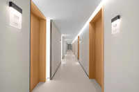 Kits de construction préfabriqués en acier moderne pour bureaux, appartements et centres commerciaux