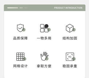 Étagère de rangement extractible pour évier de cuisine, armoire multifonctionnelle à côté de l'évier avec paniers extractibles et étagères superposées - Product Image 2