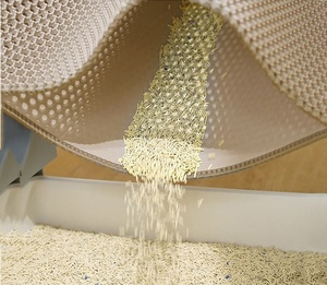 แผ่นรองทรายแมวเหมียวขนาดใหญ่แผ่นรองควบคุมกระบะทรายขาตั้งในห้องน้ำสำหรับแมวอุปกรณ์แมวสัตว์เลี้ยง - Product Image 3