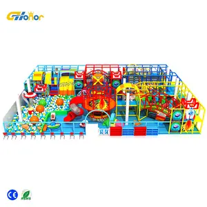 Juegos de columpios, parque infantil, Castillo travieso comercial, Castillo naughti, patio interior suave de plástico para niños