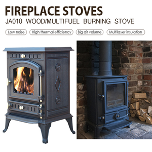 Poêle à bois en fonte avancé pour chauffage intérieur avec haute efficacité énergétique - Product Image 4