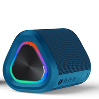 Nouveau mini haut-parleur portable IPX5 stéréo basse son puissant haut-parleur d'éclairage LED RVB