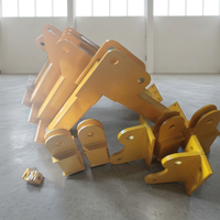Pièces de machines de construction de qualité industrielle, base pivotante en acier au carbone soudé, pièce de rechange