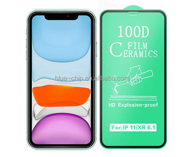 Low Moq Premium Cheap Price Unbreakable 9 H 100D Phone Ceramic Screen Protectors for Iphone 16 15 Pro Max a Hd Sublimation Film